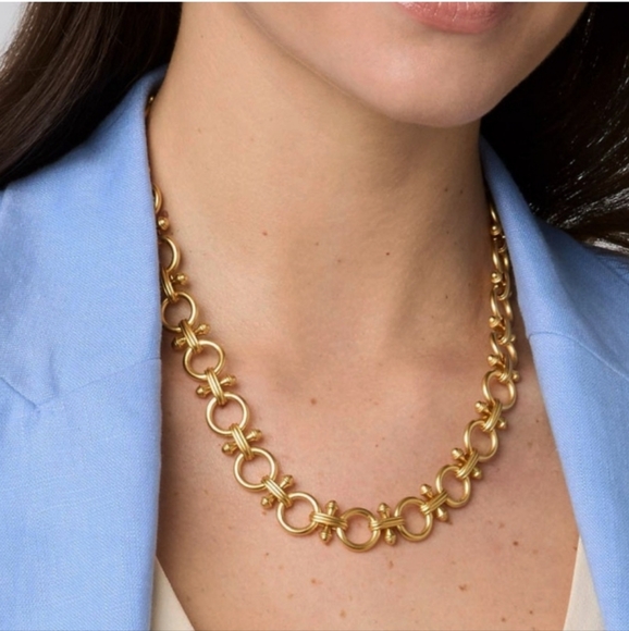 Julie Vos Bamnoo Link Necklace